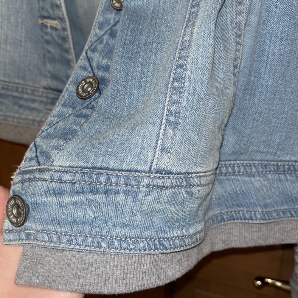 Sweatshirt Jean jacket - Picture 5 of 5